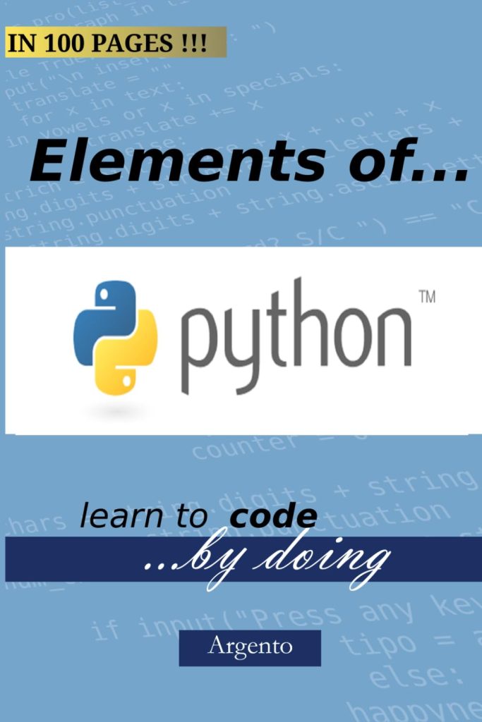 Elements of Python